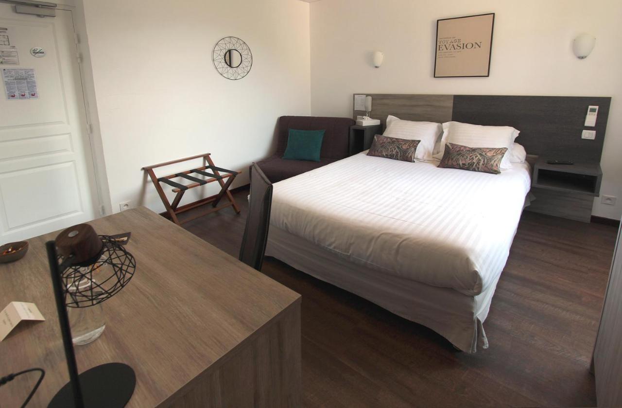 Les Marronniers Otel Thueyts Dış mekan fotoğraf