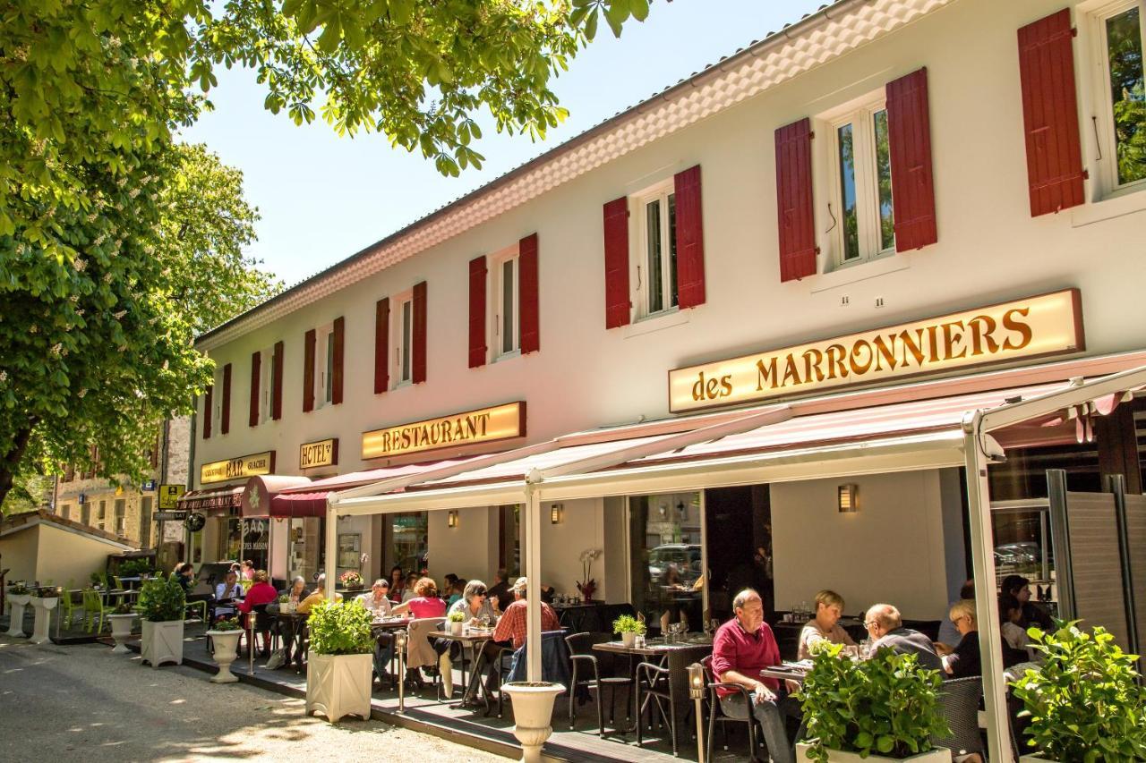 Les Marronniers Otel Thueyts Dış mekan fotoğraf