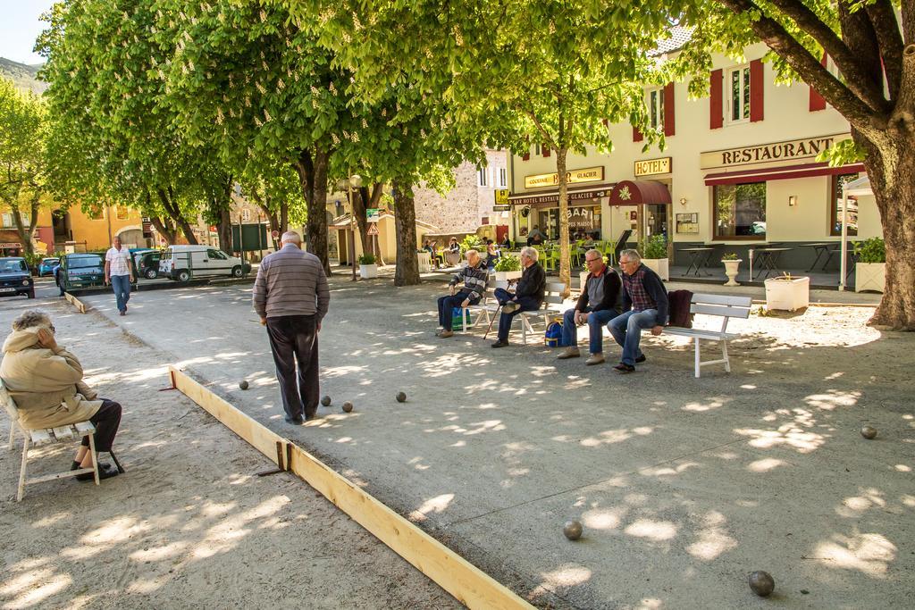 Les Marronniers Otel Thueyts Dış mekan fotoğraf